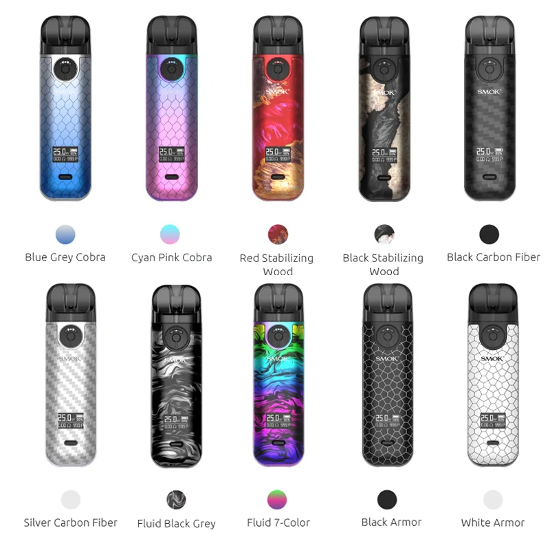 SMOK Novo 4 25W Pod System Kit 800mAh - Image 2
