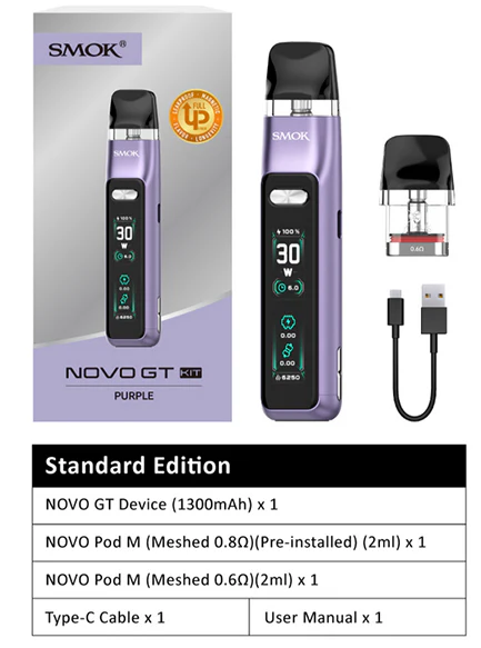 SMOK Novo GT Pod Kit 30W - Image 6