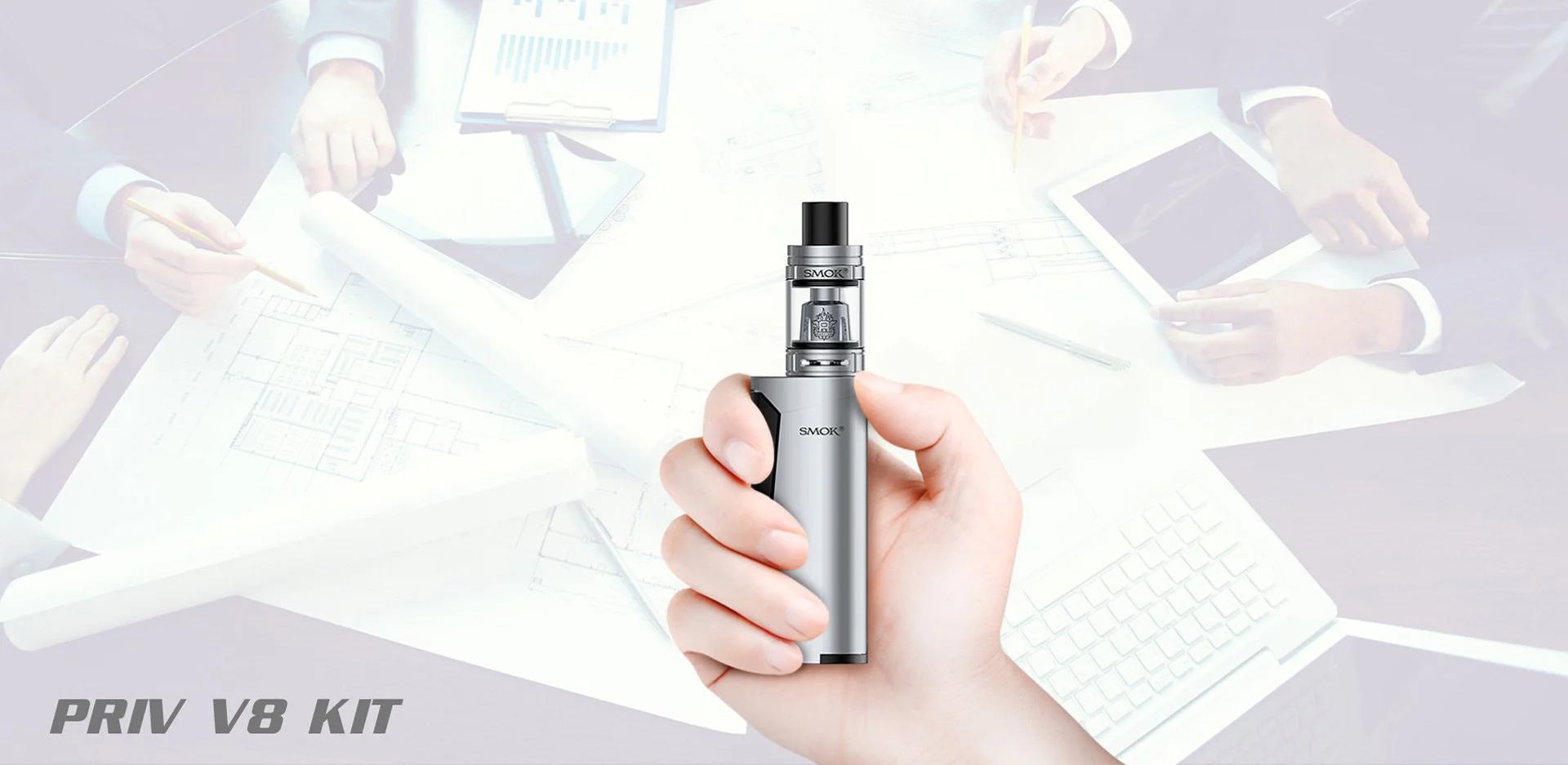 SMOK PRIV V8 Kit mit TFV8 Baby Beast Verdampfer - 3ml - Image 65
