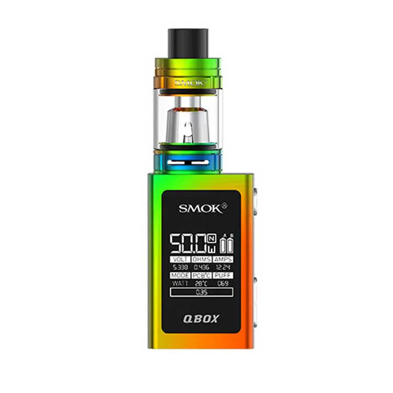 SMOK QBOX Starterset EU Edition mit TFV8 Baby Verdampfer - 2ml & 1600mAh - Image 2