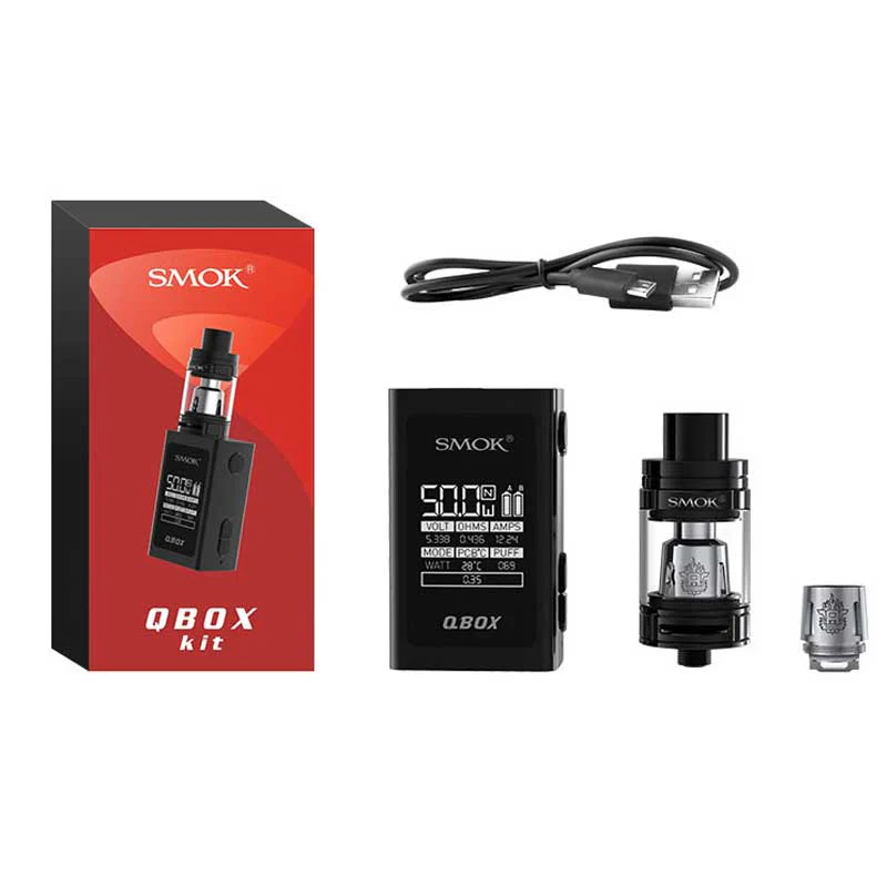 SMOK QBOX Starterset Standard Edition mit TFV8 Baby Verdampfer - 3ml & 1600mAh - Image 6