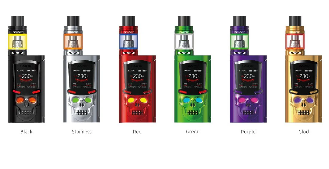 SMOK S - PRIV 230W Starter Kit Starterset mit TFV8 Big Baby Light Edition - 5ml - Image 6
