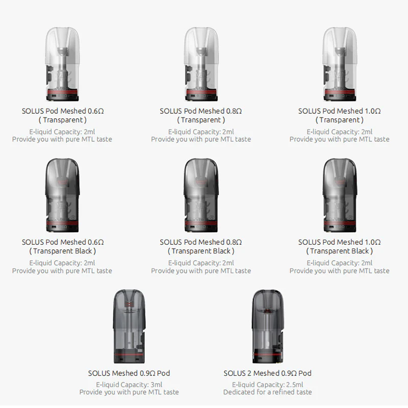 SMOK Solus GT Pod Kit 700mAh - Image 4