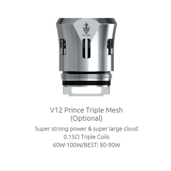 SMOK TFV12 V12 PRINCE TANK Ersatz MESH COILS - 3 Stück/Packung - Image 9