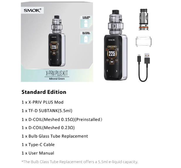 SMOK X-Priv Plus Kit 225W - Image 6