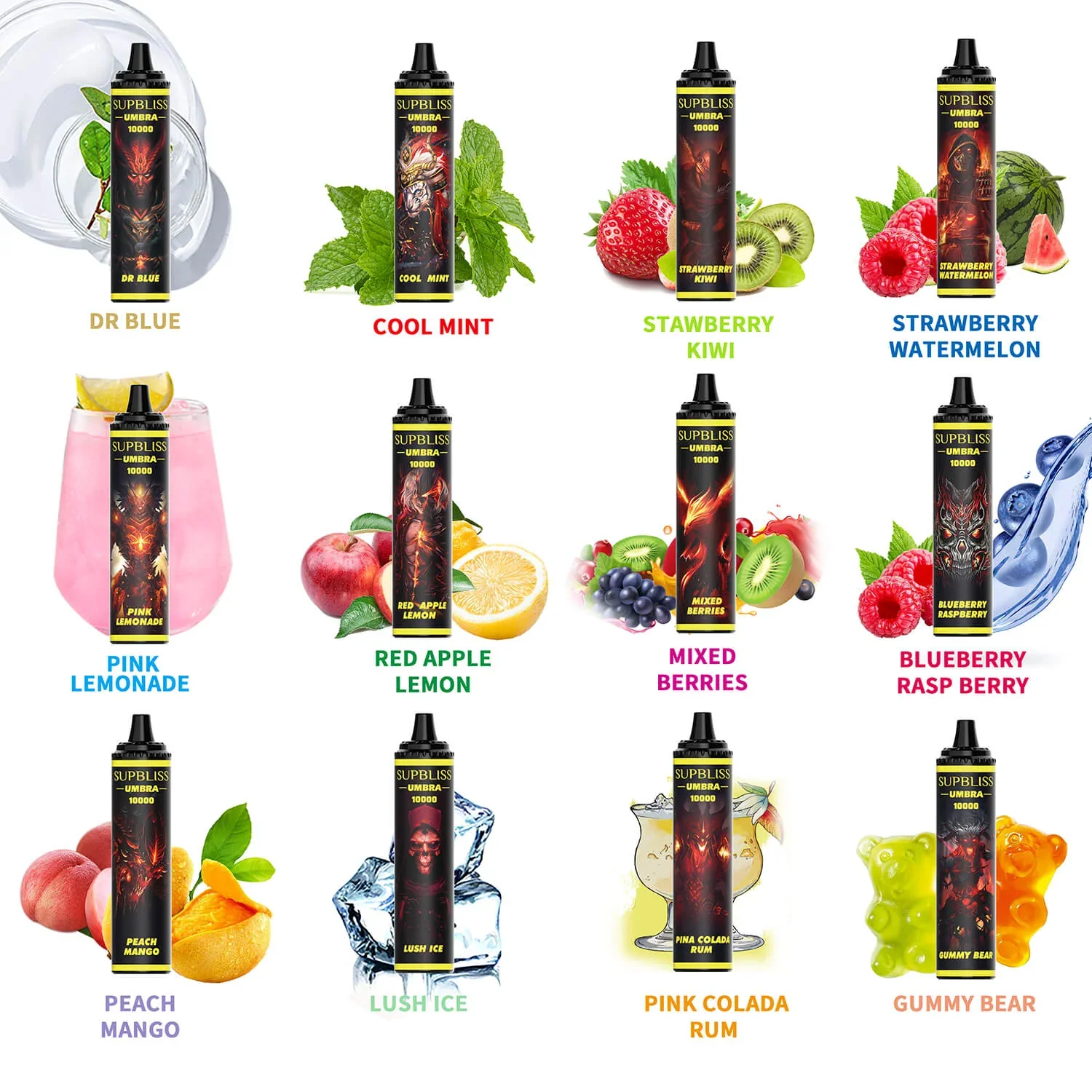 Supbliss Umbra 10000 Einweg Vape Kit 20ml - Image 2