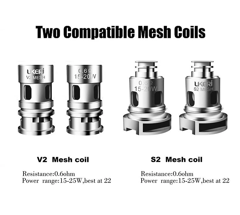 Ukeri Mesh Coil 5Stück/Packung für Brave/Magik Kit - Image 2