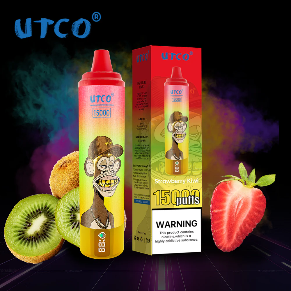 [Clearance Sale] UTCO 15000 Puffs Wiederaufladbares Einweg Kit - Kaufen Sie 4 Stück und erhalten Sie 1 Stück gratis (Zufällige Geschmacksrichtungen) - Image 10