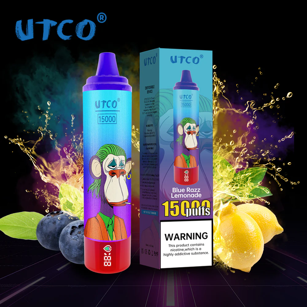 [Clearance Sale] UTCO 15000 Puffs Wiederaufladbares Einweg Kit - Kaufen Sie 4 Stück und erhalten Sie 1 Stück gratis (Zufällige Geschmacksrichtungen) - Image 11