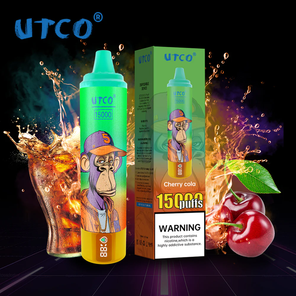 [Clearance Sale] UTCO 15000 Puffs Wiederaufladbares Einweg Kit - Kaufen Sie 4 Stück und erhalten Sie 1 Stück gratis (Zufällige Geschmacksrichtungen) - Image 12