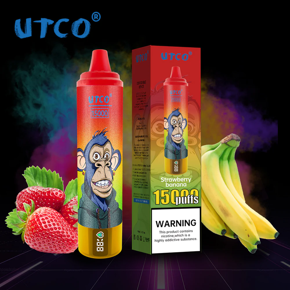 [Clearance Sale] UTCO 15000 Puffs Wiederaufladbares Einweg Kit - Kaufen Sie 4 Stück und erhalten Sie 1 Stück gratis (Zufällige Geschmacksrichtungen) - Image 13