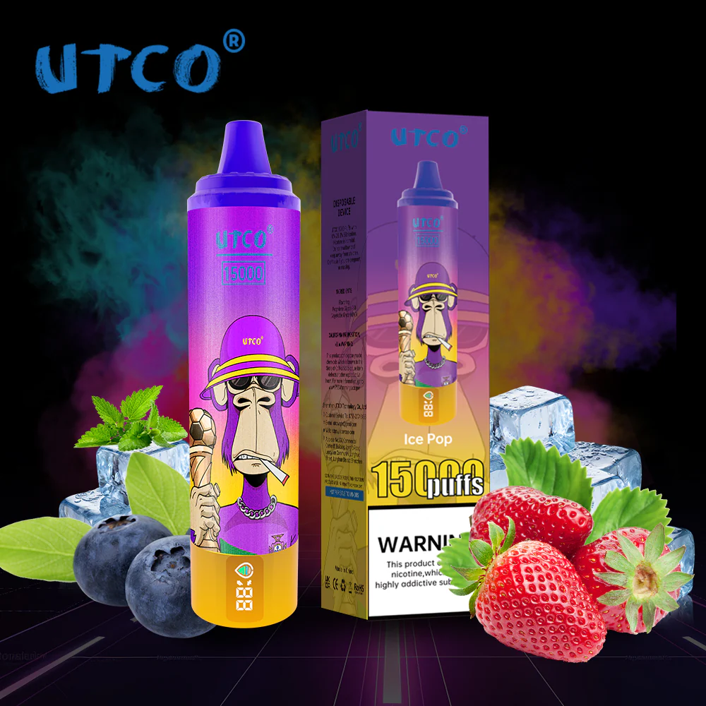 [Clearance Sale] UTCO 15000 Puffs Wiederaufladbares Einweg Kit - Kaufen Sie 4 Stück und erhalten Sie 1 Stück gratis (Zufällige Geschmacksrichtungen) - Image 15