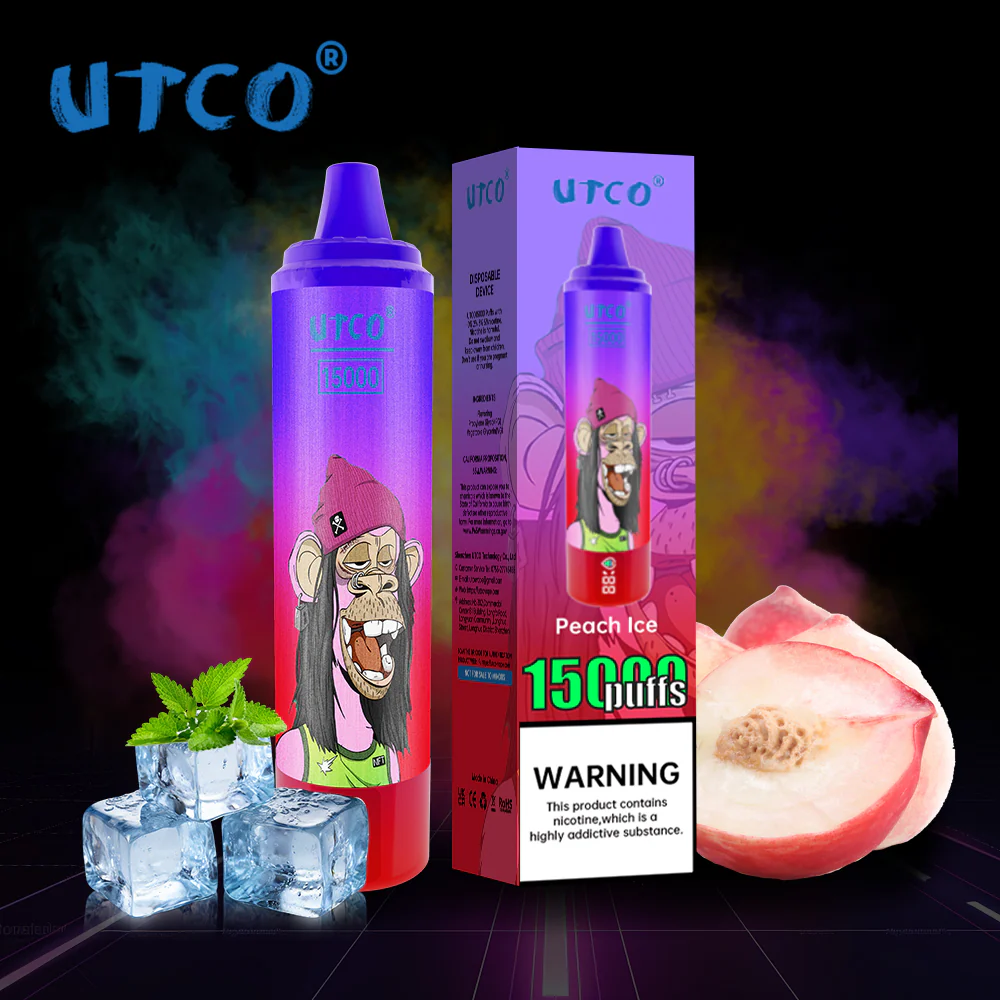 [Clearance Sale] UTCO 15000 Puffs Wiederaufladbares Einweg Kit - Kaufen Sie 4 Stück und erhalten Sie 1 Stück gratis (Zufällige Geschmacksrichtungen) - Image 23