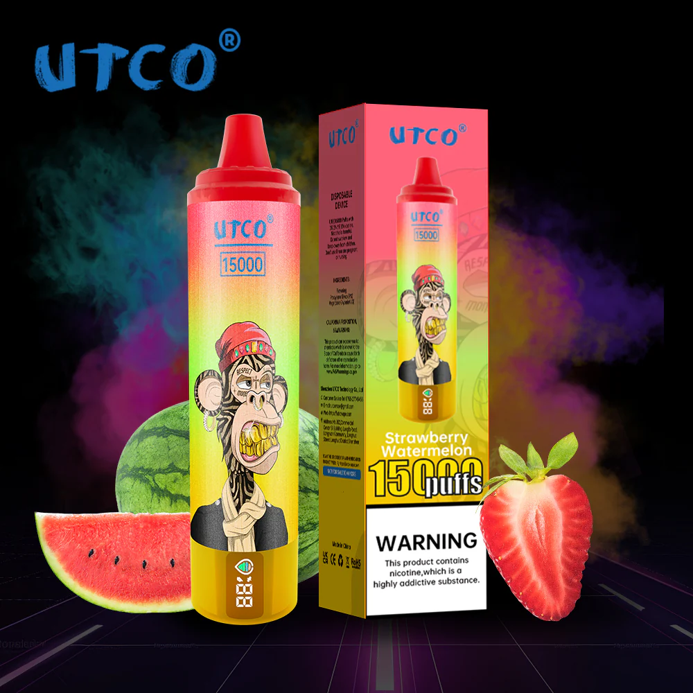 [Clearance Sale] UTCO 15000 Puffs Wiederaufladbares Einweg Kit - Kaufen Sie 4 Stück und erhalten Sie 1 Stück gratis (Zufällige Geschmacksrichtungen) - Image 4