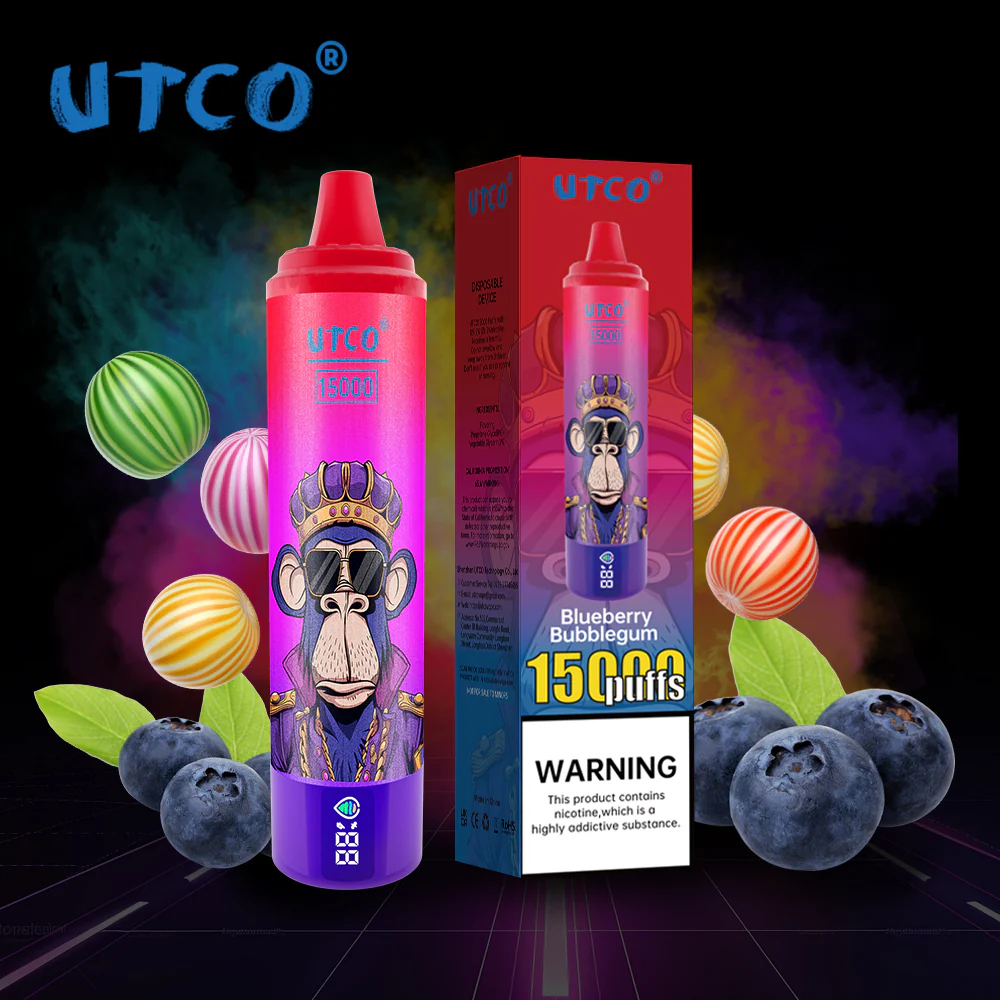 [Clearance Sale] UTCO 15000 Puffs Wiederaufladbares Einweg Kit - Kaufen Sie 4 Stück und erhalten Sie 1 Stück gratis (Zufällige Geschmacksrichtungen) - Image 5