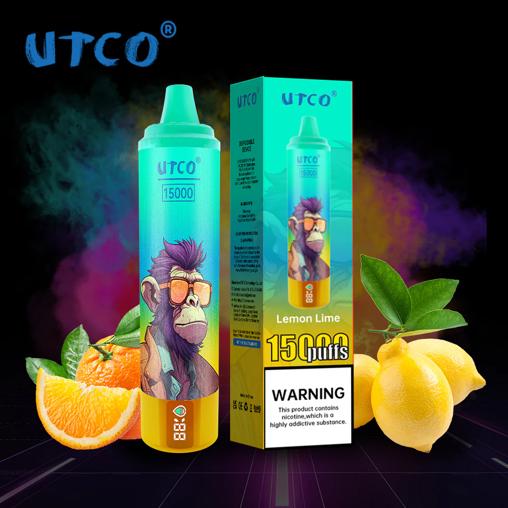 [Clearance Sale] UTCO 15000 Puffs Wiederaufladbares Einweg Kit - Kaufen Sie 4 Stück und erhalten Sie 1 Stück gratis (Zufällige Geschmacksrichtungen) - Image 7