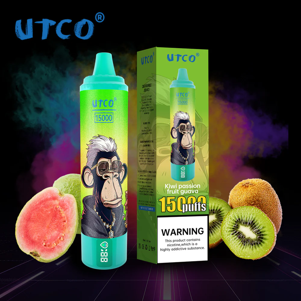 [Clearance Sale] UTCO 15000 Puffs Wiederaufladbares Einweg Kit - Kaufen Sie 4 Stück und erhalten Sie 1 Stück gratis (Zufällige Geschmacksrichtungen) - Image 8