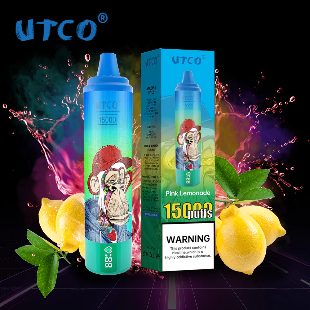 [Clearance Sale] UTCO 15000 Puffs Wiederaufladbares Einweg Kit - Kaufen Sie 4 Stück und erhalten Sie 1 Stück gratis (Zufällige Geschmacksrichtungen) - Image 9