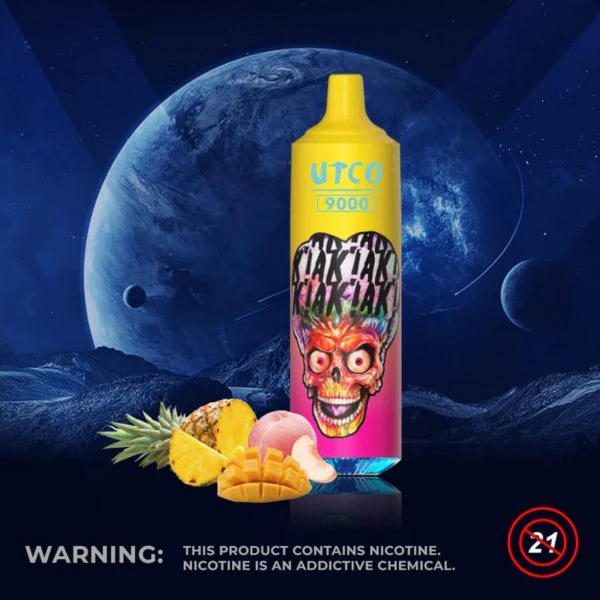 UTCO Aliens 9000 Einweg E-Zigarette Disposable Kit wiederaufladbar - Kaufen Sie 3 Stück und erhalten Sie 1 Stück zusätzlich als Geschenk (Produkte und Geschmacksrichtungen sind zufällig) - Image 11