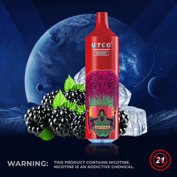 UTCO Aliens 9000 Einweg E-Zigarette Disposable Kit wiederaufladbar - Kaufen Sie 3 Stück und erhalten Sie 1 Stück zusätzlich als Geschenk (Produkte und Geschmacksrichtungen sind zufällig) - Image 16