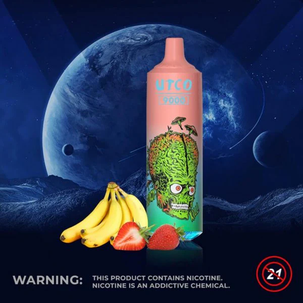 UTCO Aliens 9000 Einweg E-Zigarette Disposable Kit wiederaufladbar - Kaufen Sie 3 Stück und erhalten Sie 1 Stück zusätzlich als Geschenk (Produkte und Geschmacksrichtungen sind zufällig) - Image 3