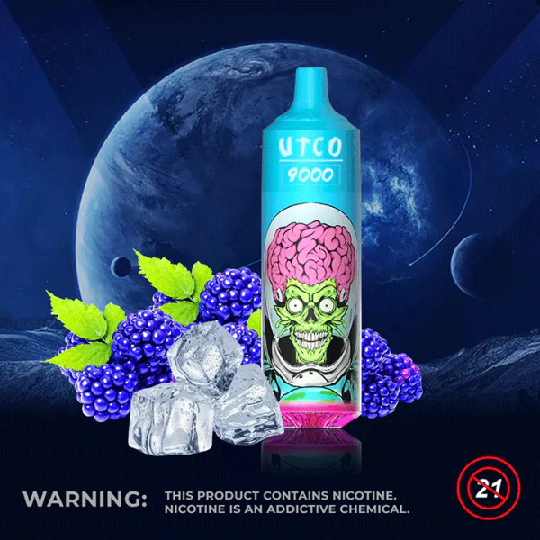 UTCO Aliens 9000 Einweg E-Zigarette Disposable Kit wiederaufladbar - Kaufen Sie 3 Stück und erhalten Sie 1 Stück zusätzlich als Geschenk (Produkte und Geschmacksrichtungen sind zufällig) - Image 5
