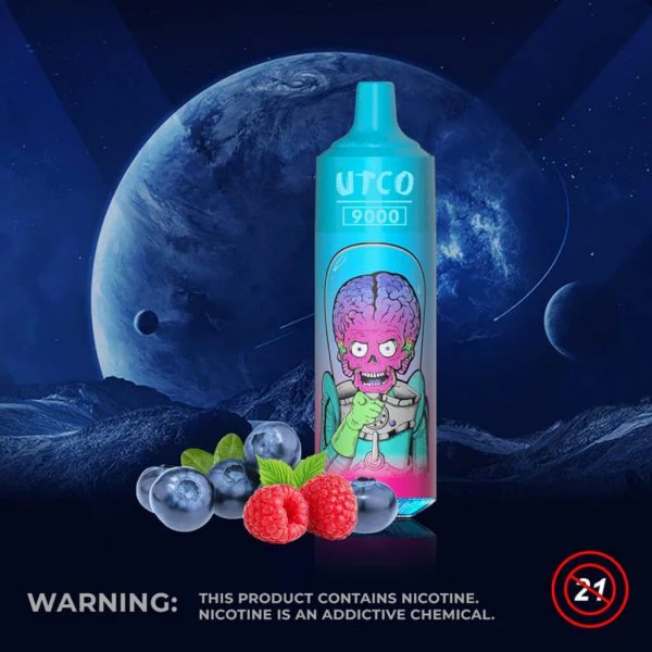 UTCO Aliens 9000 Einweg E-Zigarette Disposable Kit wiederaufladbar - Kaufen Sie 3 Stück und erhalten Sie 1 Stück zusätzlich als Geschenk (Produkte und Geschmacksrichtungen sind zufällig) - Image 7
