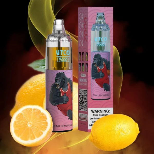UTCO Gorilla 7000 Einweg E-Zigarette Disposable Kit Wiederaufladbar - Kaufen Sie 3 Stück und erhalten Sie 1 Stück zusätzlich als Geschenk (Produkte und Geschmacksrichtungen sind zufällig) - Image 11