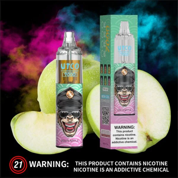 UTCO Gorilla 7000 Einweg E-Zigarette Disposable Kit Wiederaufladbar - Kaufen Sie 3 Stück und erhalten Sie 1 Stück zusätzlich als Geschenk (Produkte und Geschmacksrichtungen sind zufällig) - Image 22