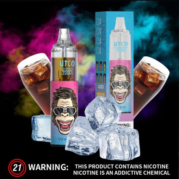UTCO Gorilla 7000 Einweg E-Zigarette Disposable Kit Wiederaufladbar - Kaufen Sie 3 Stück und erhalten Sie 1 Stück zusätzlich als Geschenk (Produkte und Geschmacksrichtungen sind zufällig) - Image 25