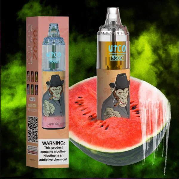 UTCO Gorilla 7000 Einweg E-Zigarette Disposable Kit Wiederaufladbar - Kaufen Sie 3 Stück und erhalten Sie 1 Stück zusätzlich als Geschenk (Produkte und Geschmacksrichtungen sind zufällig) - Image 7