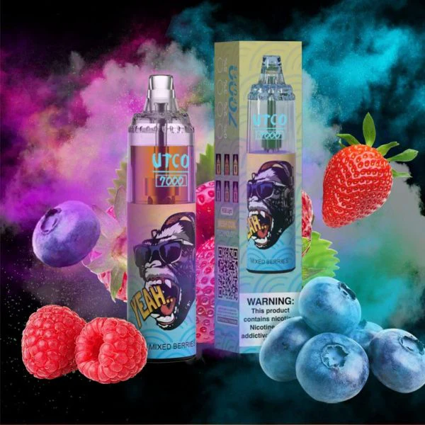 UTCO Gorilla 7000 Einweg E-Zigarette Disposable Kit Wiederaufladbar - Kaufen Sie 3 Stück und erhalten Sie 1 Stück zusätzlich als Geschenk (Produkte und Geschmacksrichtungen sind zufällig) - Image 9