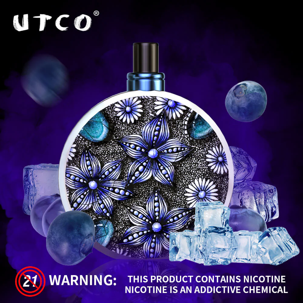 UTCO Perfume Bottle 6000 Einweg E-Zigarette Disposable Kit Wiederaufladbar - Image 3
