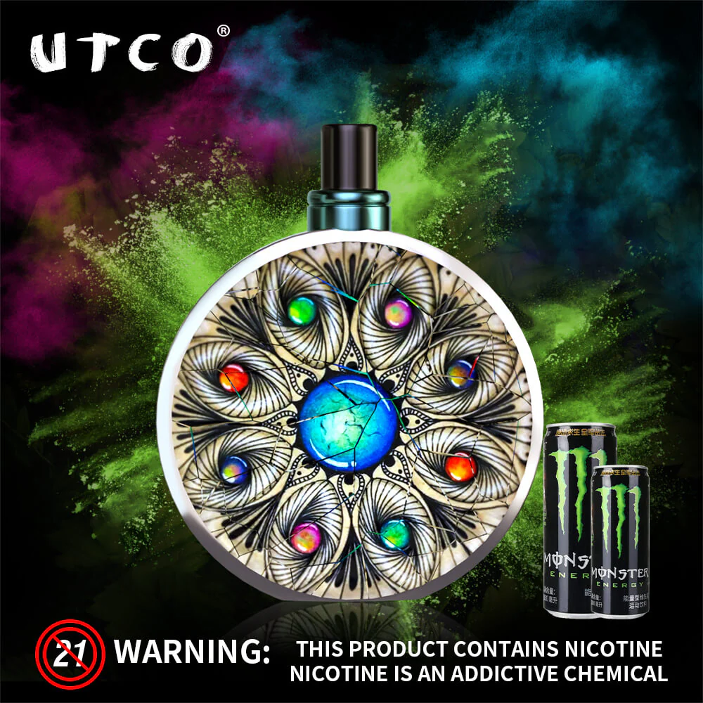 UTCO Perfume Bottle 6000 Einweg E-Zigarette Disposable Kit Wiederaufladbar - Image 5