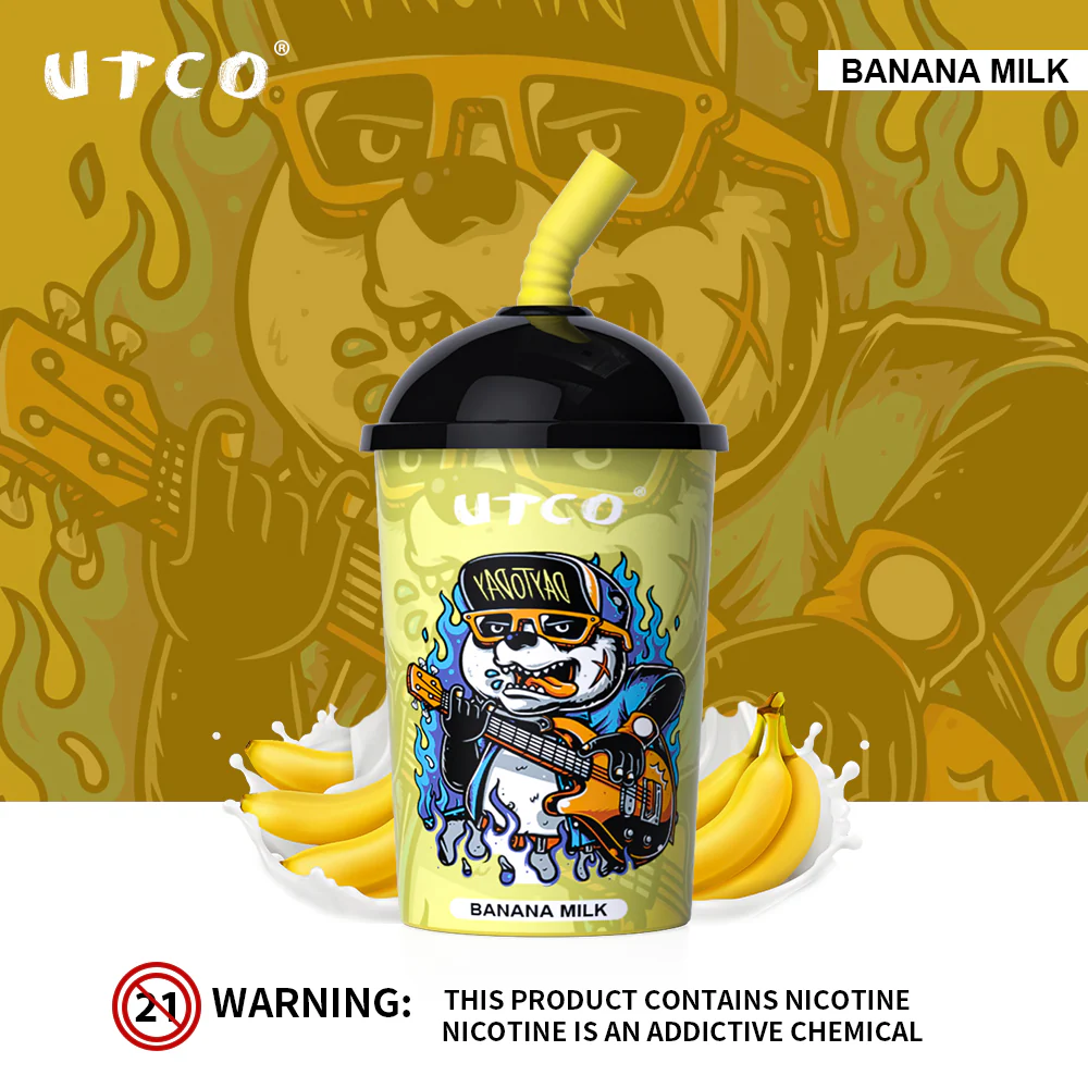 UTCO Puff Panda 8000 Einweg E-Zigarette Disposable Kit wiederaufladbar - Image 5