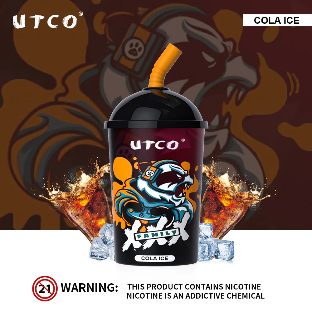 UTCO Puff Panda 8000 Einweg E-Zigarette Disposable Kit wiederaufladbar - Image 6