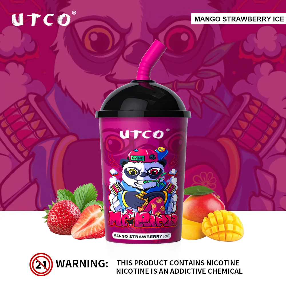 UTCO Puff Panda 8000 Einweg E-Zigarette Disposable Kit wiederaufladbar - Image 8