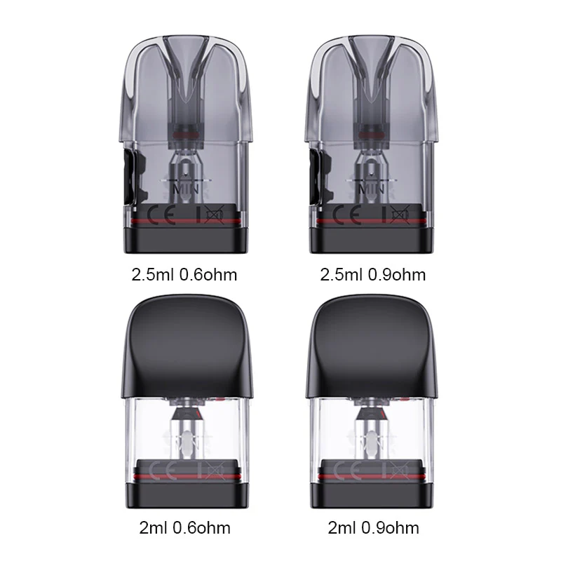 Uwell Caliburn G3 / Caliburn GK3 / Caliburn G3 ECO / Caliburn GK3 TENET / Caliburn G3 Lite / Caliburn G3 Pro Ersatz Pod Cartridge 2,5ml (4 Stück/Packung)
