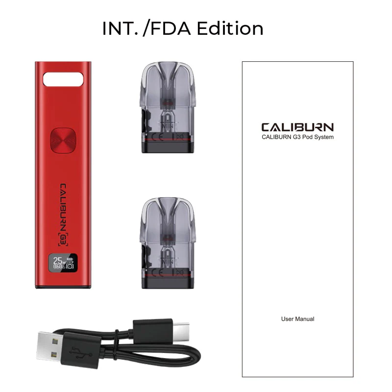 Uwell Caliburn G3 Pod Kit 900mAh 2,5ml - Image 6
