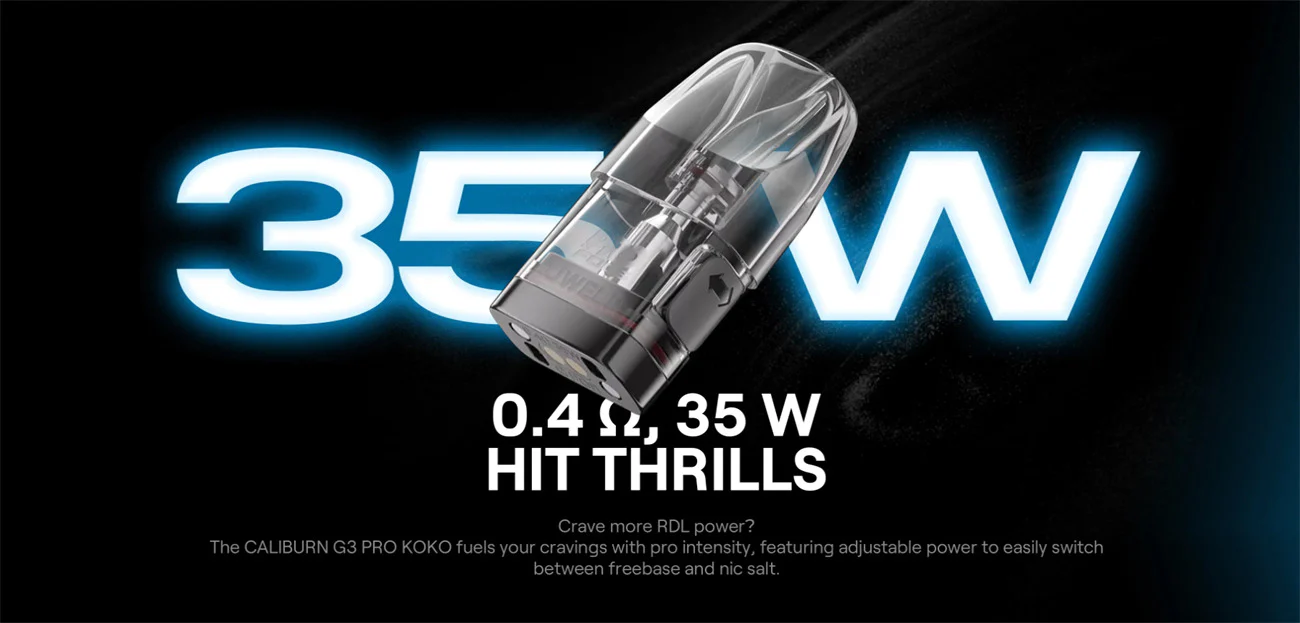 Uwell Caliburn G3 Pro KOKO Pod Kit 1250mAh 3ml - Image 9