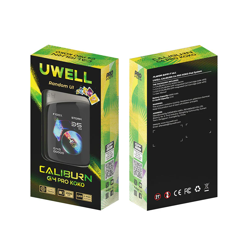 Uwell Caliburn G4 Pro Koko Pod Kit 35W - Image 3
