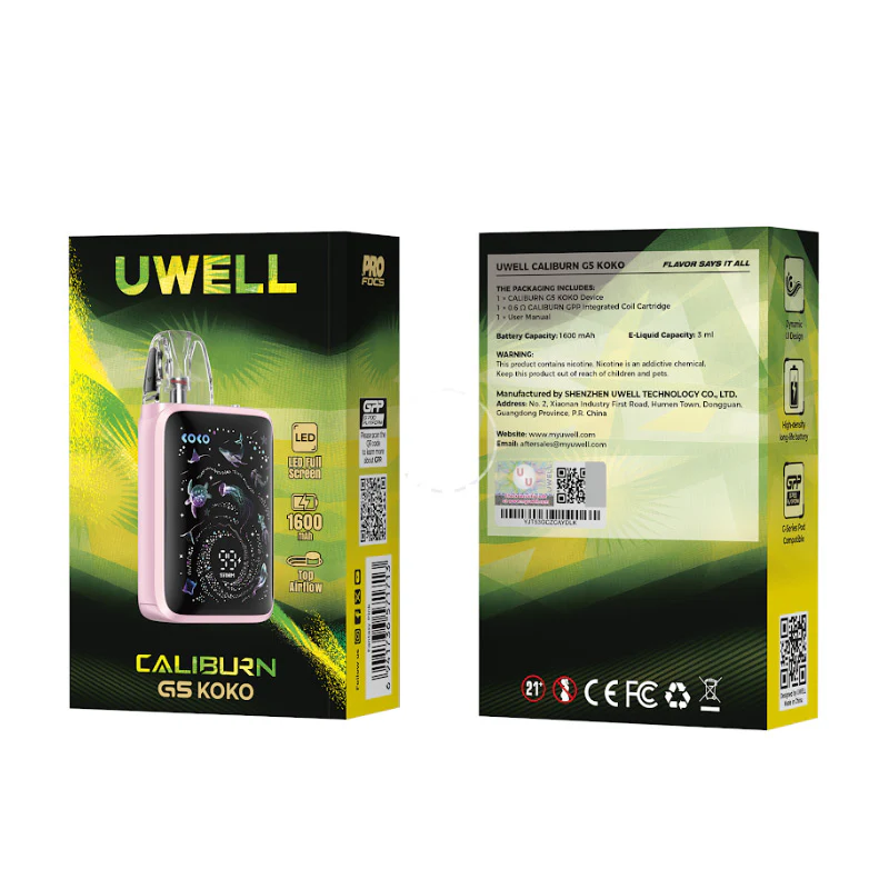 Uwell Caliburn G5 KOKO Pod Kit 35W - Image 4