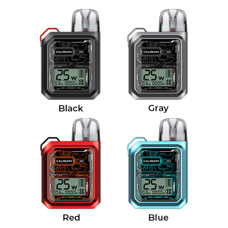 Uwell Caliburn GK3 Pod Kit 900mAh 2,5ml - Image 2