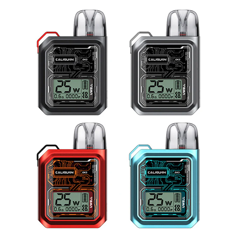 Uwell Caliburn GK3 Pod Kit 900mAh 2,5ml - Image 4
