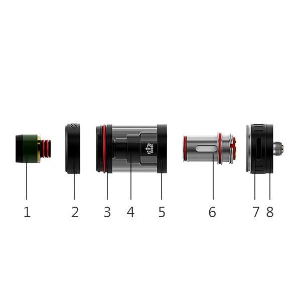 UWELL CROWN III Sub Ohm Verdampfer - 5ml - Image 3