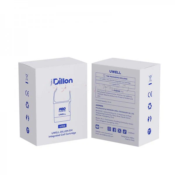 Uwell Dillon EM Pod Cartridge 4 Stück/Packung