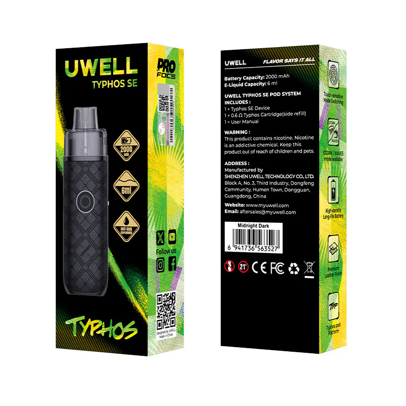 Uwell Typhos SE Pod Kit 45W - Image 3