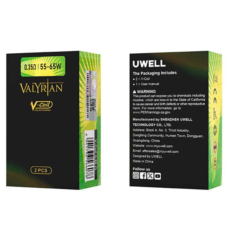 Uwell V-Coil Platform für Valyrian 2 Verdampfer / Valyrian 2 Pro Verdampfer / Valyrian 3 Verdampfer / Valyrian 4 Verdampfer (2 Stück/Packung) - Image 3