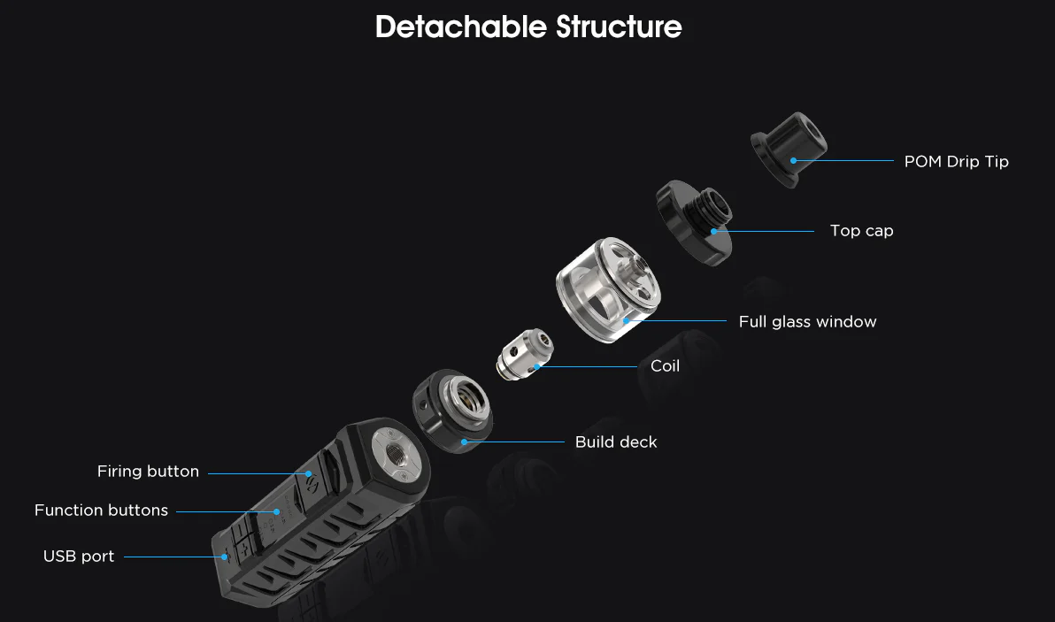 Vandy Vape AP Kit Mit AP MTL Sub Verdampfer - 900mAh & 2ml - Image 10