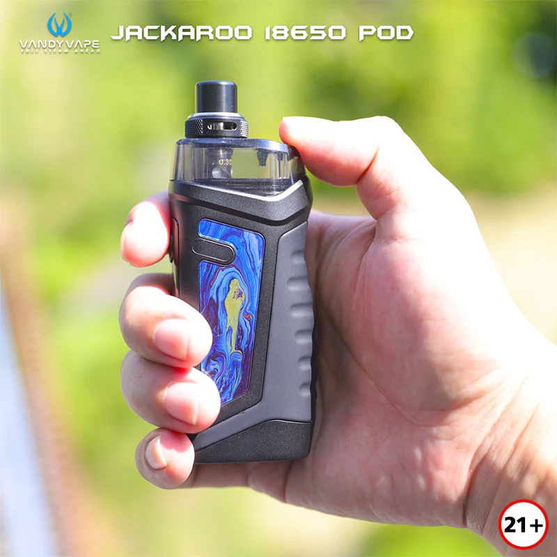 Vandy Vape Jackaroo 18650 Pod Kit 70W - Image 3